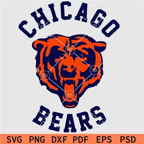Unleash Your Team Spirit with Roaringly Bold Bears Football SVG Designs