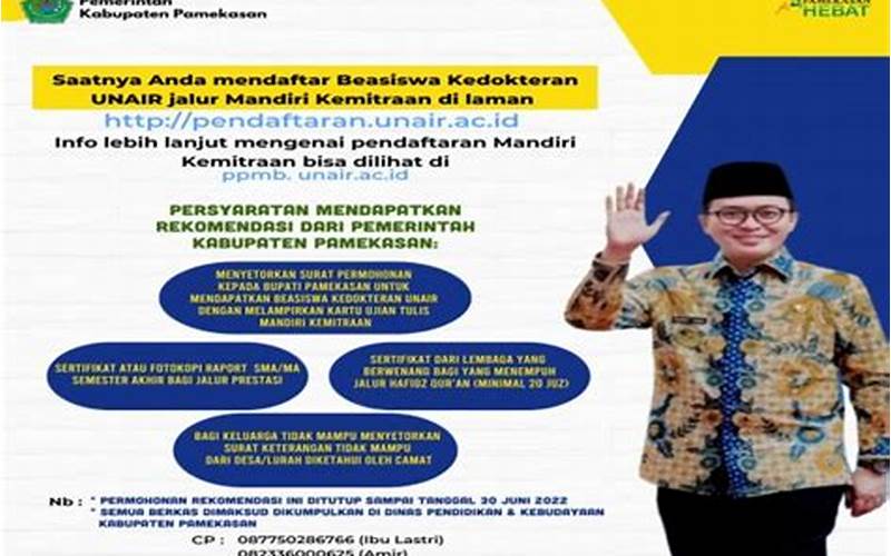 Beasiswa Kuliah Kedokteran Unand