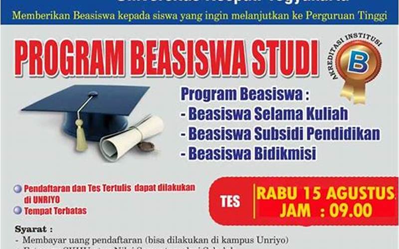 Beasiswa Universitas Respati Yogyakarta