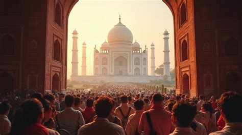 Beat the crowds Taj Mahal