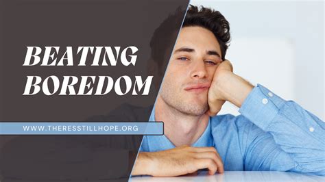 Beating Boredom and Stress