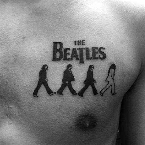 50 Beatles Tattoos For Men English Rock Band Design Ideas