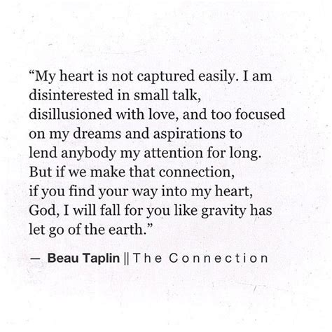 Beau Taplin Quotes
