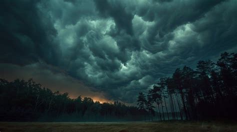 Beaufort Radar Dark Side Cloud Formations Create Ominous Patterns