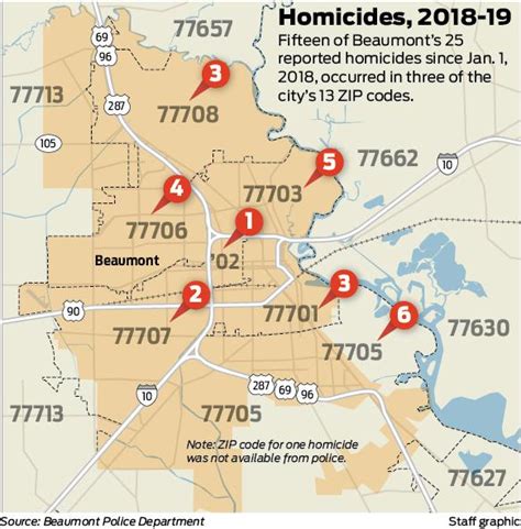 Beaumont Tx Zip Code Map New York Map Poster