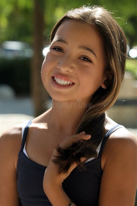 Beautiful Asian Teen Girl