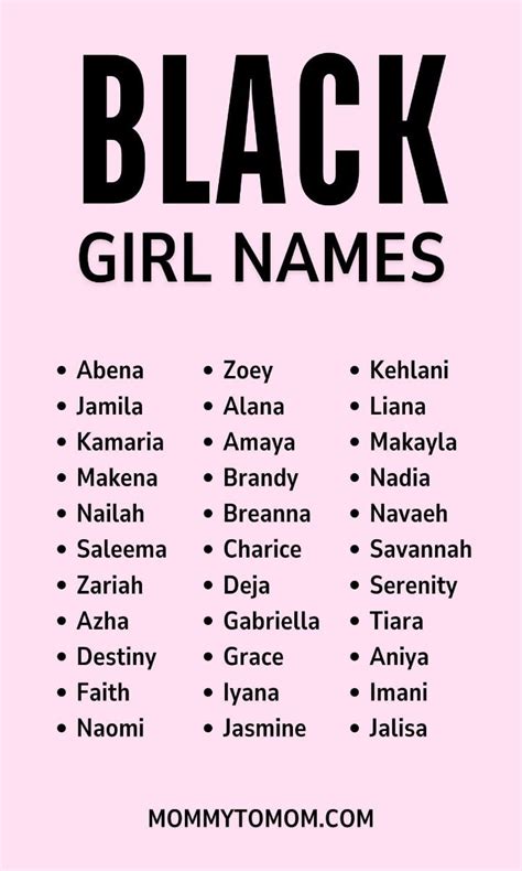 Enchanting Ebony: Discover the Most Beautiful Black Girl Names