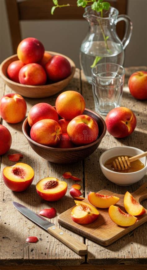 Beautiful Eating Nectarines