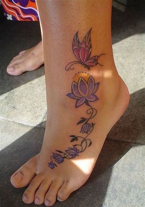 80 Beautiful Foot Tattoos for Women Foot tattoos for