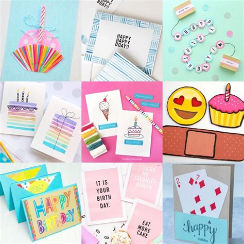 Beautiful Handmade Birthday Cards Can Make Yourself