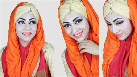 Beautiful Hijab Tutorial For Eid Hijab Tutorial