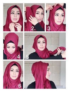 Beautiful Hijab Tutorial With Folds Using Jersey tutorial hijab Hijab
tutorial, Hijab