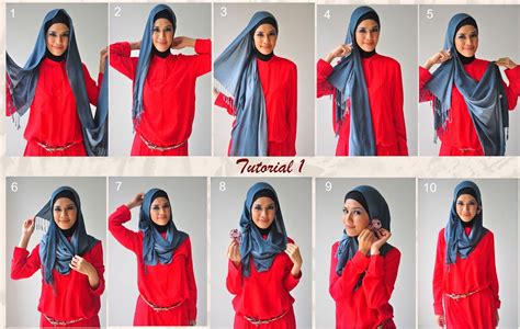 Beautiful Modern Hijab Styles Tutorial For 2015 HijabiWorld