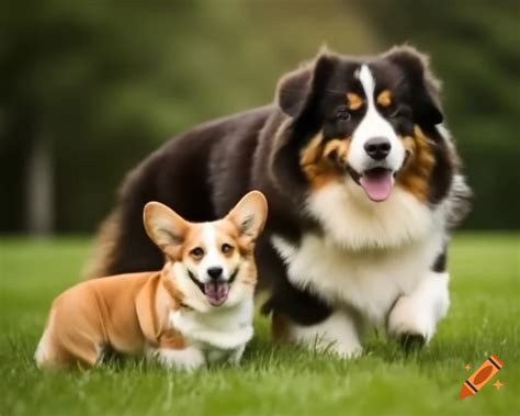 Beautiful Newfoundland Corgi Mix