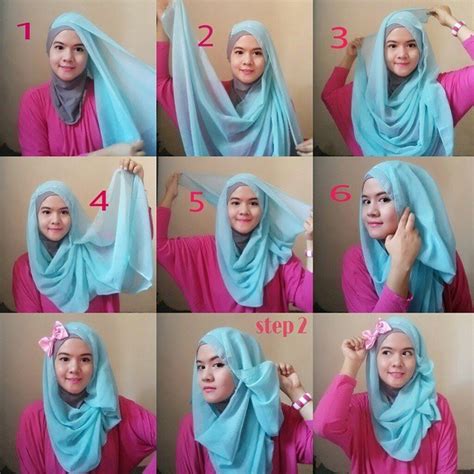 Beautiful Pink Hijab! Tutorial Hijab