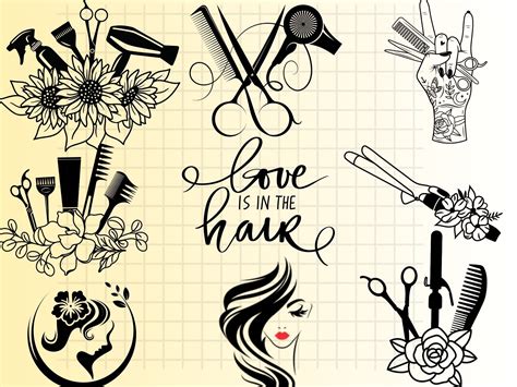 Download Beauty Salon Bundle Part 2 Files DXF Files