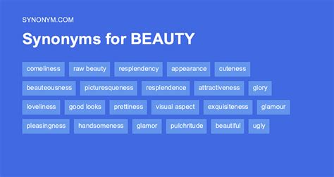 Beyond Conventional Beauty: Exploring the Myriad Synonyms of Beauty Standards