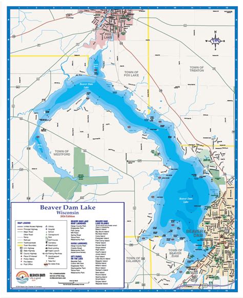 Beaver Dam Lake Map Draw A Topographic Map