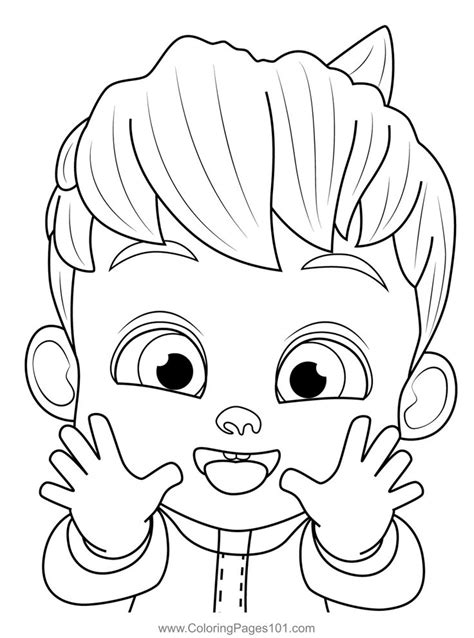 Bebefinn Coloring Page