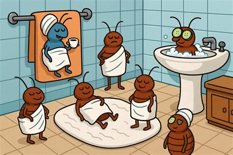 Bed Bug In Bathroom