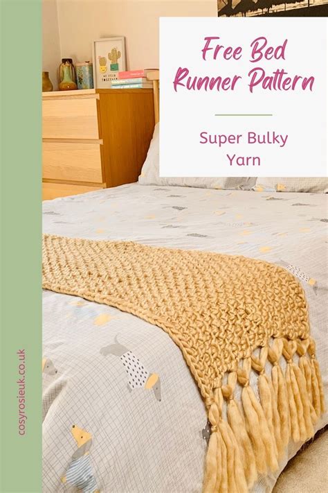Bed Runner Crochet