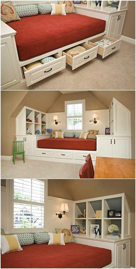 Bed with Built-in Storage