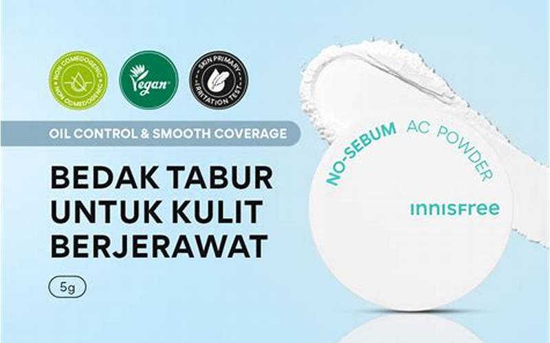 Bedak Tabur Untuk Kulit Jerawat