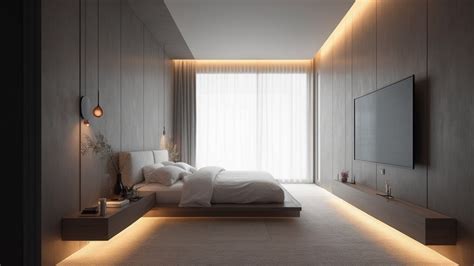 Bedroom drawing integrating technology