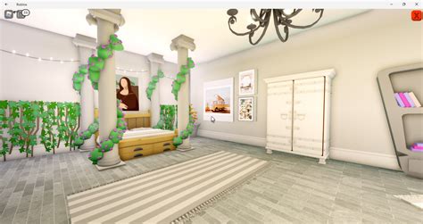 Bedroom with Creative Lighting in Club Roblox