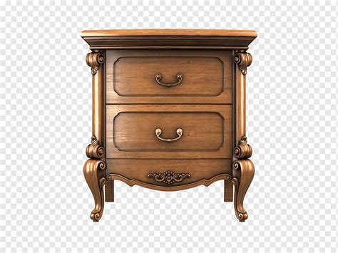 Bedside Table 3D PNG