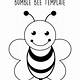 Bee Template Free