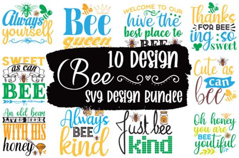 Download Bee Bundle Creativefabrica