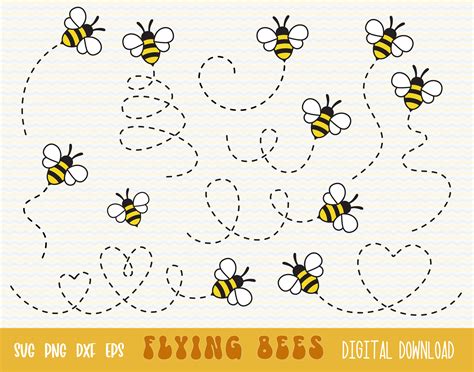 Download Bee Bundle Cricut SVG