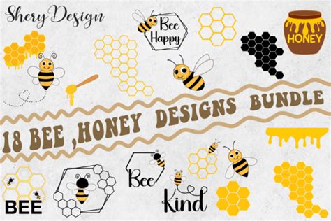 Download Bee Bundle Cricut SVG For Crafts