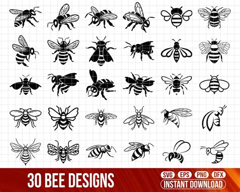 Download Bee Bundle SVG Bees Bundle SVG Bee... Crafts