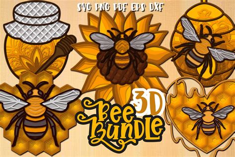 Download Bee Bundle SVG Bees Bundle SVG Bee... Cricut SVG