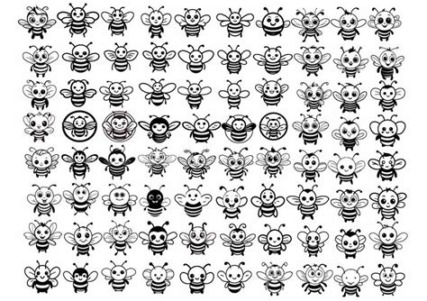 Download Bee Bundle SVG Bees Bundle SVG Bee... Cut Files