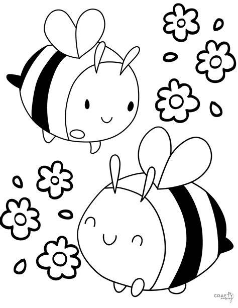 Bee Coloring Pages