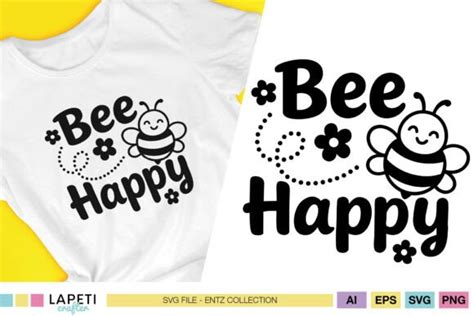 Download Bee Happy Cut Images