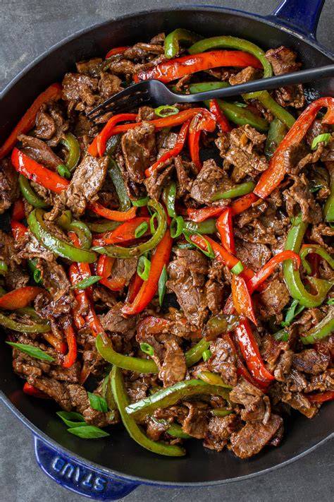 Pepper Steak with Onions Recipe