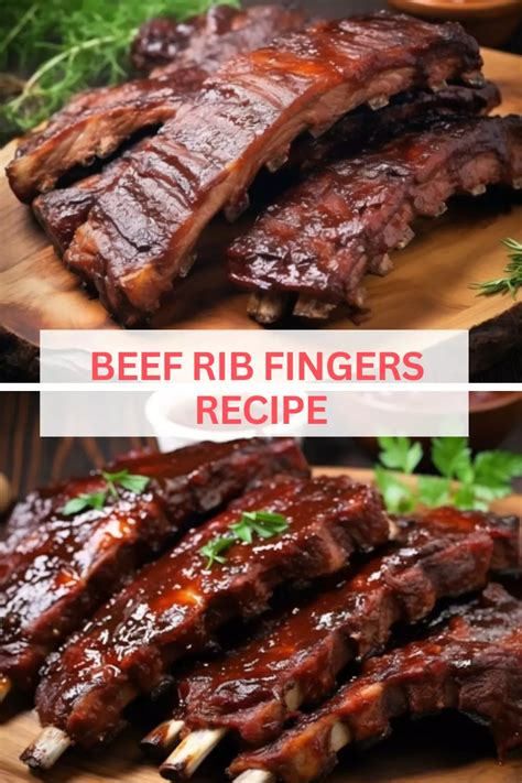 Beef Rib Finger Recipe