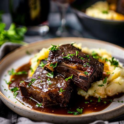 Beef Short Ribs Dish