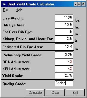 Calculate Your Beef Yield Grade with Accuracy using Our Reliable Calculator