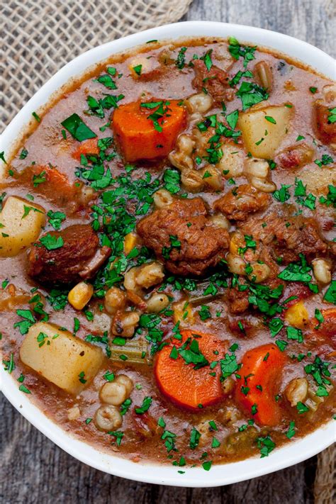 Beef and Barley Stew