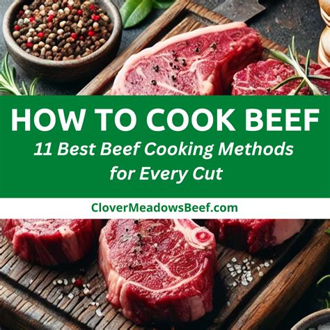 Beef cooking methods