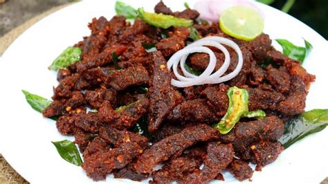 sizzling beef dry fry