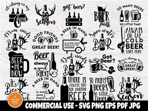 Download Beer Bundle Quotes For Silhouette