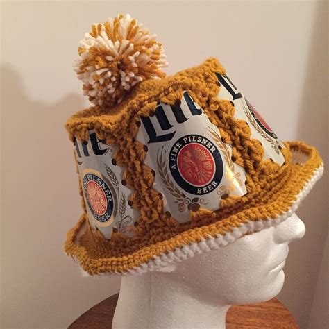 Beer Crochet Hat