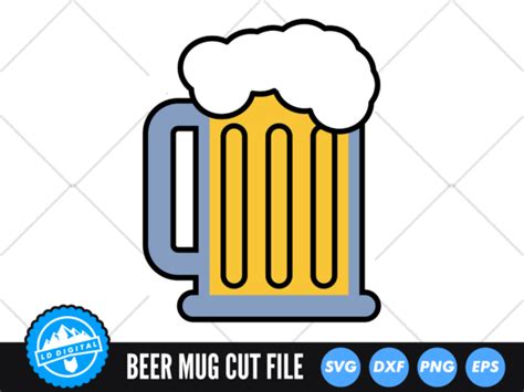 Download Beer Glass Mug Cut Files