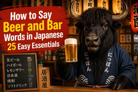 Beer In Japanese Language